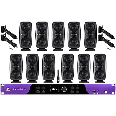 Apogee Symphony Studio 8x16 Interface and IK Multimedia iLoud MTM MKII Immersive Bundle