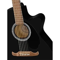 Fender FA-135CE Concert Acoustic-Electric Guitar Pack