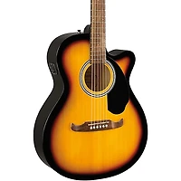 Fender FA-135CE Concert Acoustic-Electric Guitar Pack