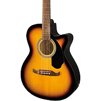 Fender FA-135CE Concert Acoustic-Electric Guitar Pack
