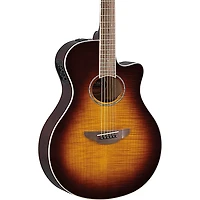 Yamaha APX600FM Acoustic-Electric Guitar Pack Tobacco Brown Sunburst