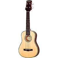 Mitchell MU70 12-Fret Concert Ukulele Pack Natural