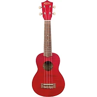 Mitchell MU45F Exotic Soprano Ukulele Flamed Maple Pack Cherry