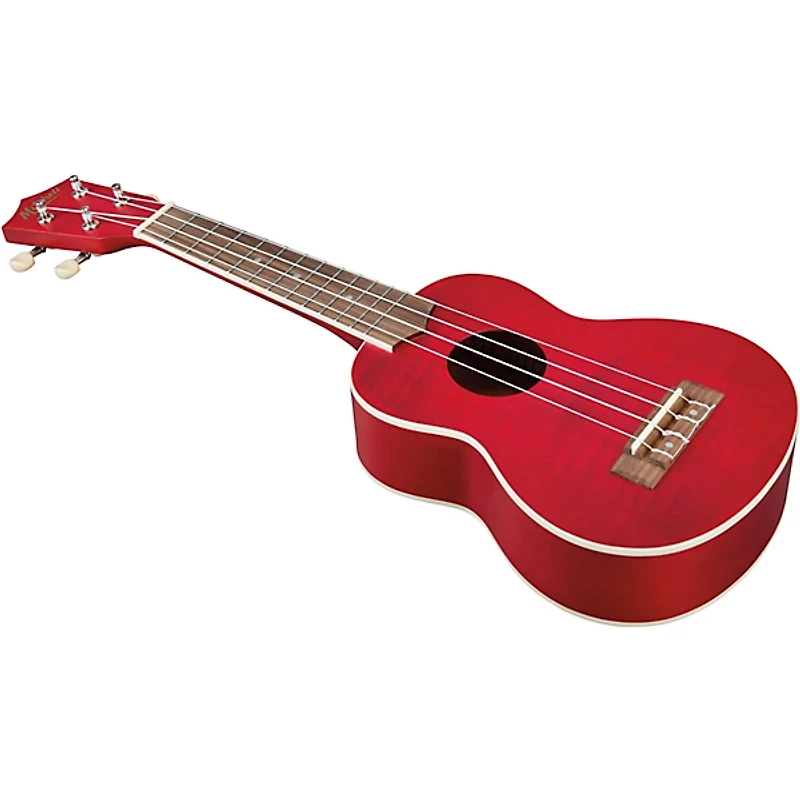 Mitchell MU45F Exotic Soprano Ukulele Flamed Maple Pack Cherry