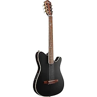 Ibanez TOD10N Tim Henson Signature Nylon-String Acoustic-Electric Guitar Pack Black Flat