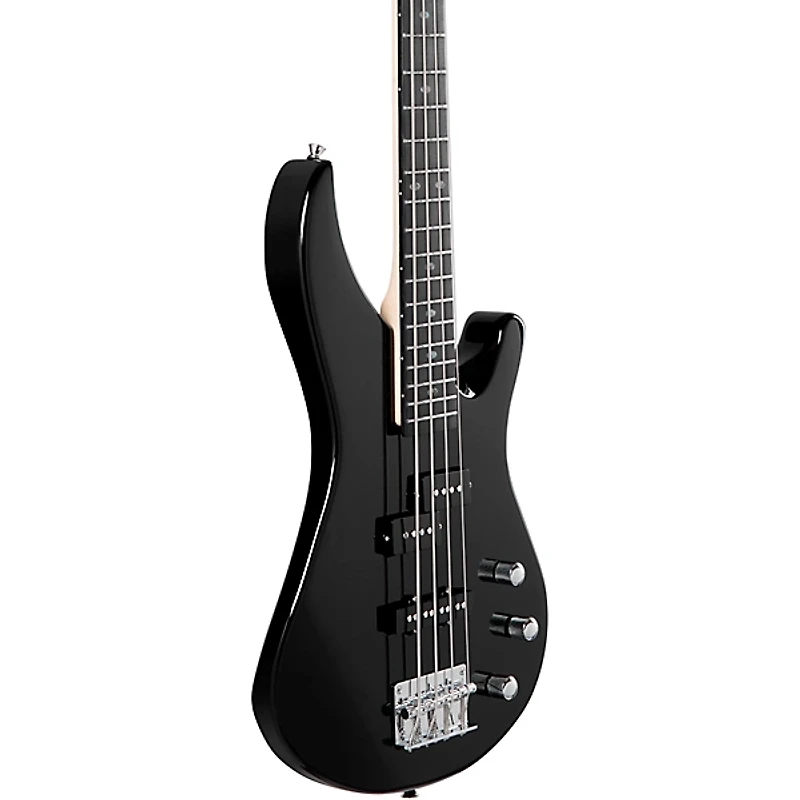 Mitchell MB100 Electric Bass Guitar Launch Pack - Black
