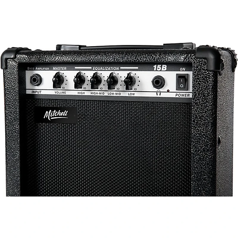 Mitchell MB100 Electric Bass Guitar Launch Pack - Black