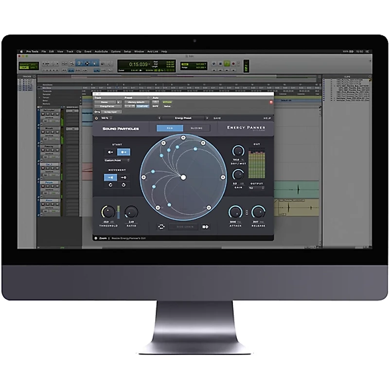 Sound Particles Energy Panner