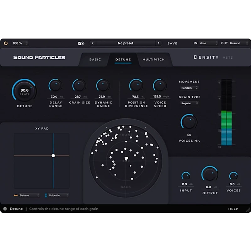 Sound Particles Density Plug-in