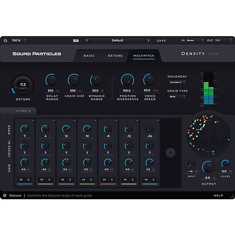 Sound Particles Density Plug-in