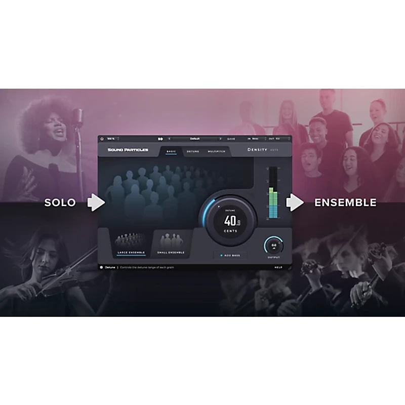 Sound Particles Density Plug-in