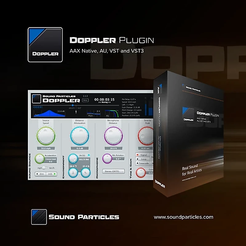 Sound Particles Doppler Plug-in