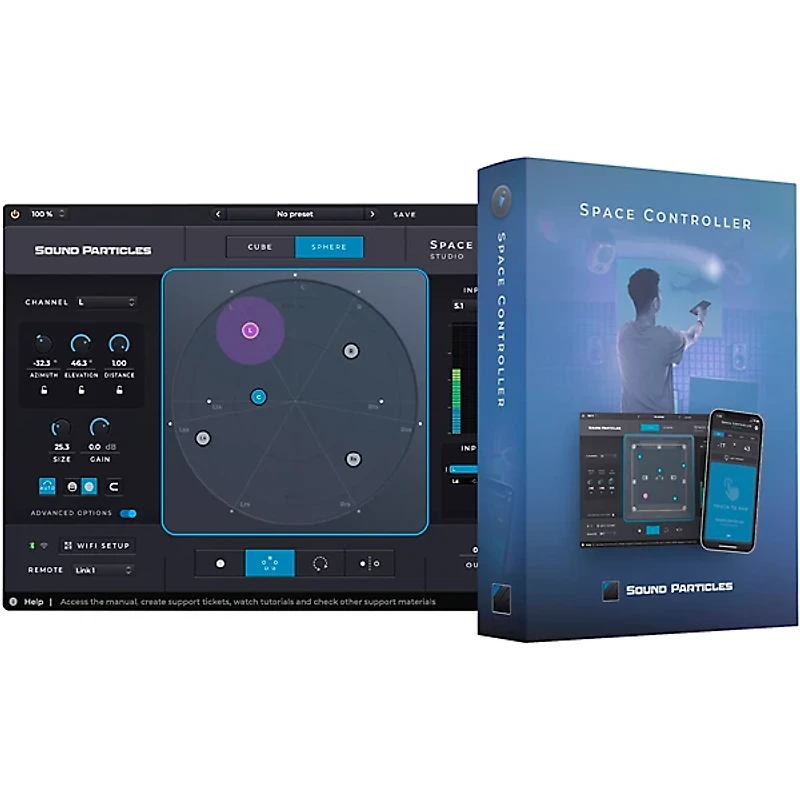 Sound Particles Space Controller Standard Plug-in