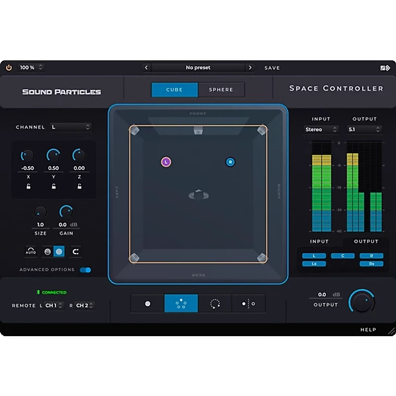 Sound Particles Space Controller Standard Plug-in