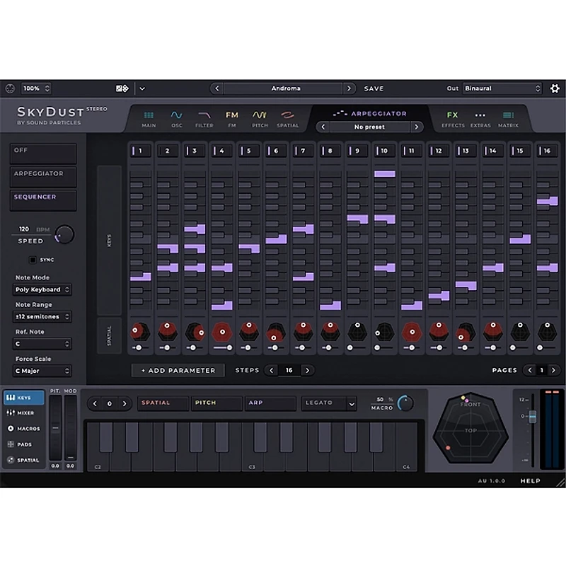 Sound Particles SkyDust Stereo FX Plug-in Bundle