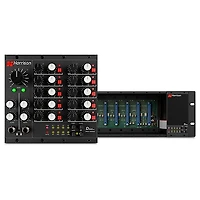Harrison D510r 10-Slot 500 Series Rack System with 10x2 Analog Mixer Module