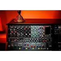 Harrison D510r 10-Slot 500 Series Rack System with Dante Interface Card & Eight 32CPre+ 500 Series Mic Pre Modules