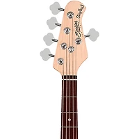 Sterling by Music Man SUB Series StingRay RAY5 HH 5-String Electric Bass Guitar - Walnut Satin