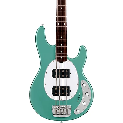 Sterling by Music Man StingRay RAY34 HH Electric Bass Guitar - Dorado Green