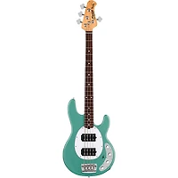 Sterling by Music Man StingRay RAY34 HH Electric Bass Guitar - Dorado Green