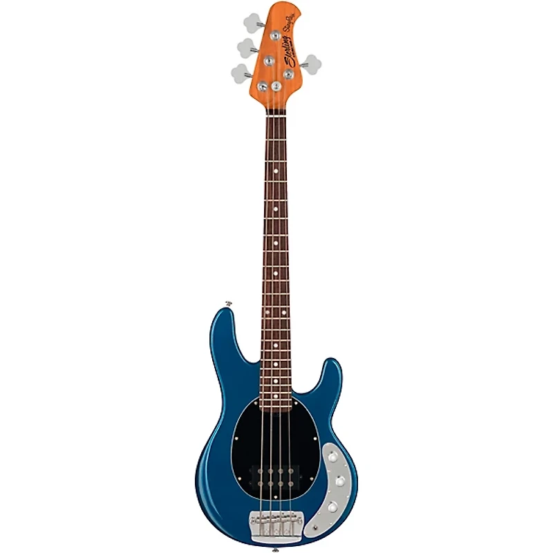 Sterling by Music Man StingRay Short Scale Electric Bass Guitar - Blue Pearl
