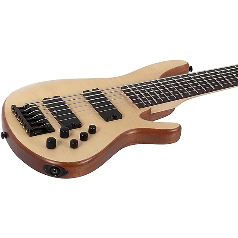 Schecter Guitar Research SC-6 6-String Bass Guitar Natural Satin