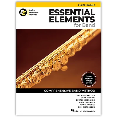 Hal Leonard Essential Elements for Band Flute Book 1 with EEi (revised)