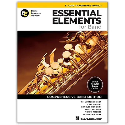 Hal Leonard Essential Elements for Band-Eb Alto Saxophone Book 1 with EEi (revised)