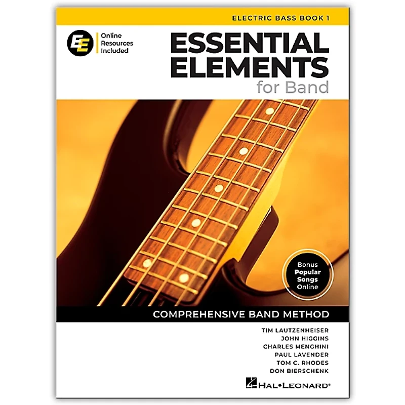 Hal Leonard Essential Elements for Band-Electric Bass Book 1 with EEi (revised)