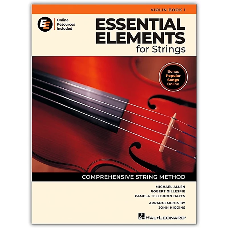 Hal Leonard Essential Elements for Strings Violin Book 1 with Online Resources (revised)