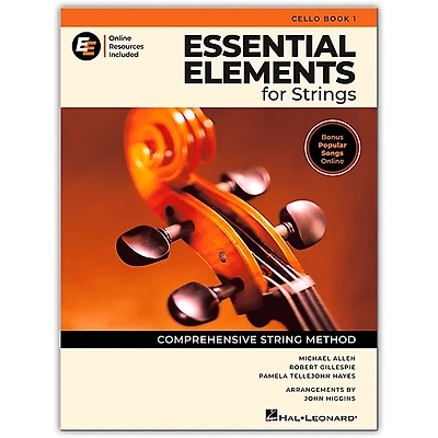 Hal Leonard Essential Elements for Strings-Cello Book 1 with Online Resources (revised)