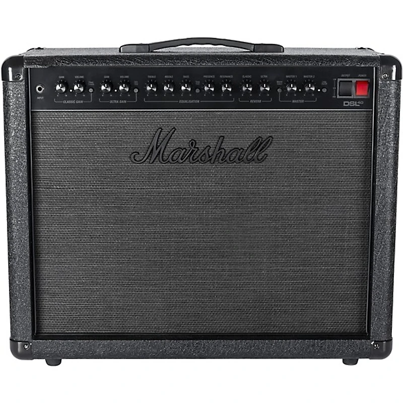 Marshall DSL40CR 40W 1x12 Limited-Edition Tube Guitar Combo Amp - Stealth Black