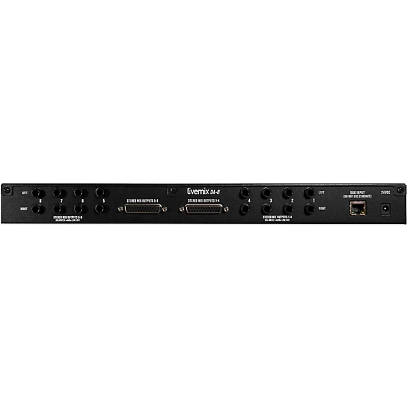 Livemix DA-8 8-Channel Analog Output
