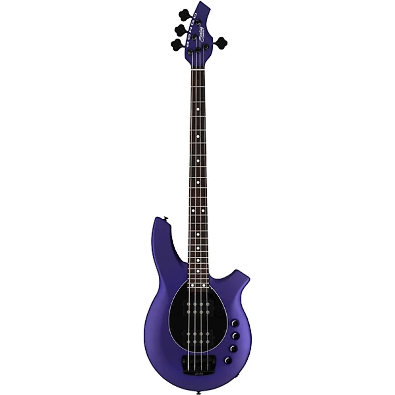 Sterling by Music Man Bongo Bass Guitar - Firemist Purple Satin