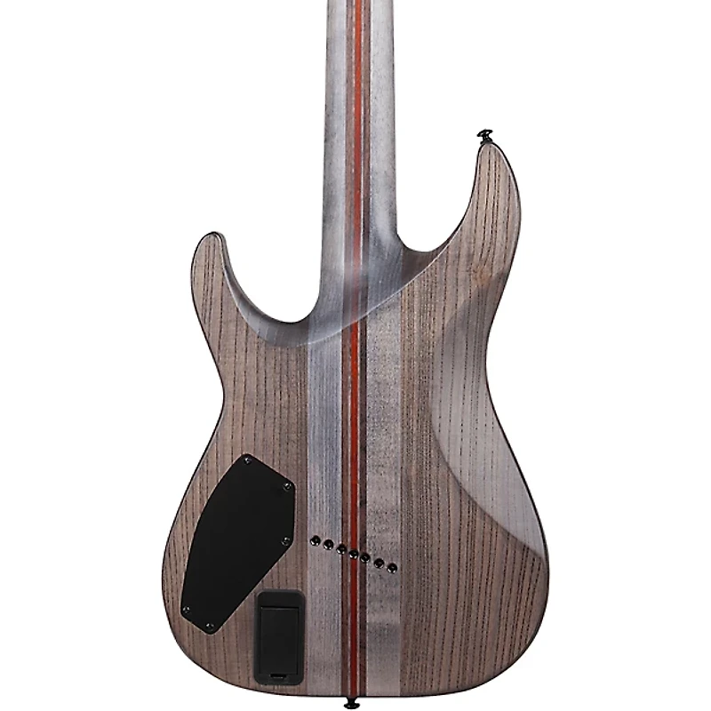 Schecter Guitar Research C-7 Multiscale SLS Elite Evil Twin 7-String Electric Guitar Satin Black