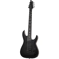 Schecter Guitar Research C-7 Multiscale SLS Elite Evil Twin 7-String Electric Guitar Satin Black