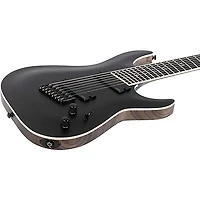 Schecter Guitar Research C-7 Multiscale SLS Elite Evil Twin 7-String Electric Guitar Satin Black