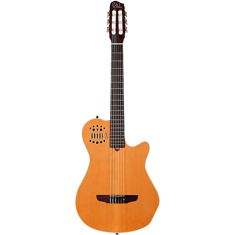 Godin Multiac SA Nylon-String Grand Concert Acoustic-Electric Guitar High Gloss Natural