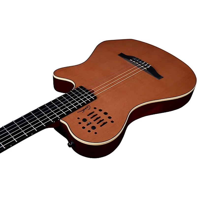 Godin Multiac SA Nylon-String Grand Concert Acoustic-Electric Guitar High Gloss Natural