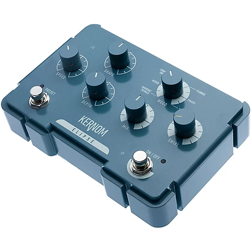 Kernom Elipse Modulation Effects Pedal Teal