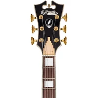 D'Angelico Premier Grateful Dead SS Semi-Hollow Electric Guitar Red, White, and Blue Lightning Bolt