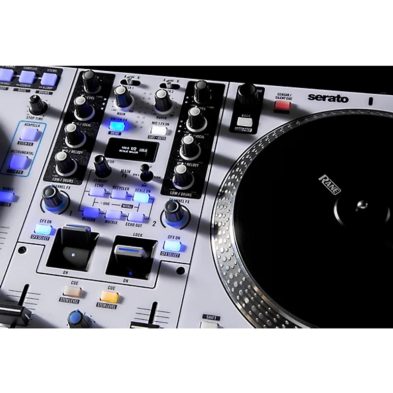 RANE ONE MKII Professional Motorized DJ Controller - White