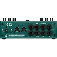 Electro-Harmonix Oceans Abyss Advanced Reverb Laboratory Effects Pedal Green