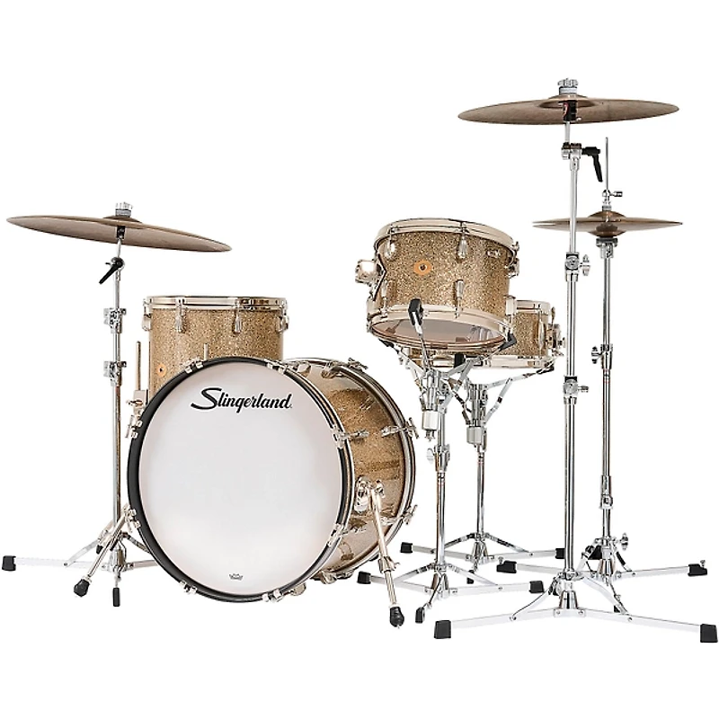 Slingerland Radio King 4-Piece Drum Shell Pack With 20" Bass Drum and 14" Snare -