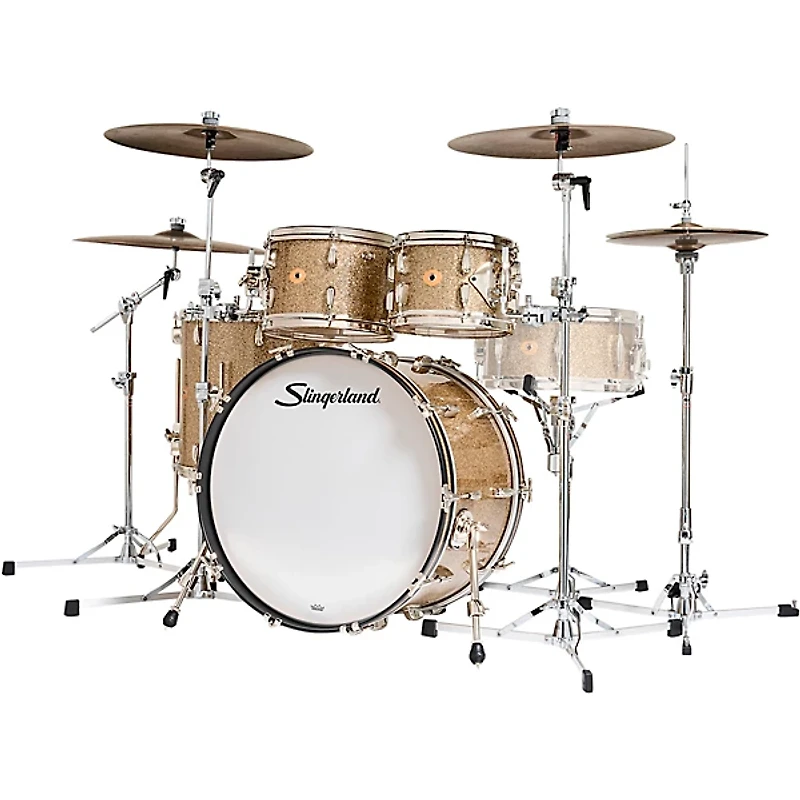 Slingerland Radio King 4-Piece Drum Shell Pack With 22" Bass Drum -