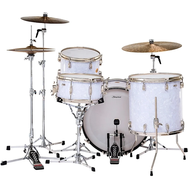 Slingerland Radio King 4-Piece Shell Pack With 22" Bass Drum & Snare -