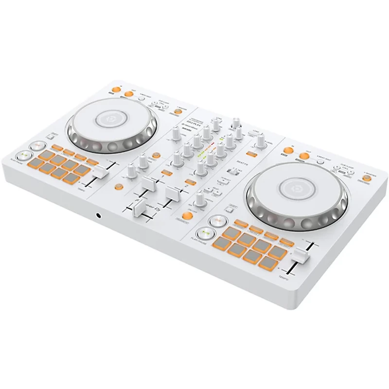Pioneer DJ DDJ-FLX4-W 2-Channel DJ Controller for rekordbox and Serato White