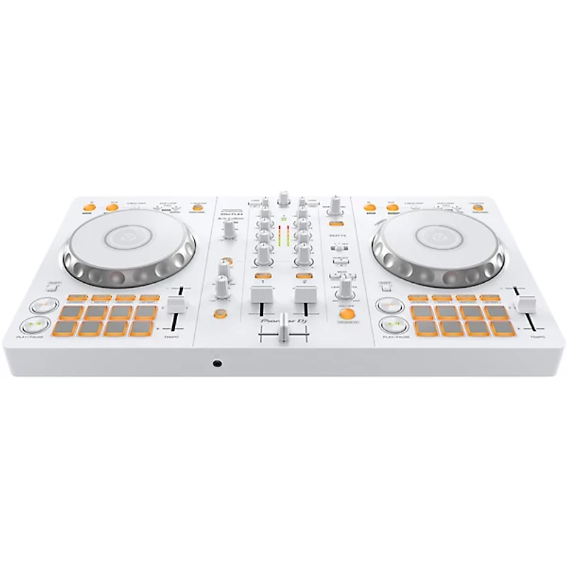 Pioneer DJ DDJ-FLX4-W 2-Channel DJ Controller for rekordbox and Serato White