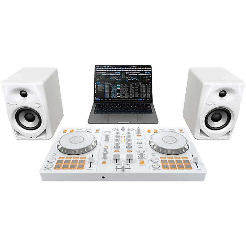Pioneer DJ DDJ-FLX4-W 2-Channel DJ Controller for rekordbox and Serato White