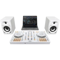 Pioneer DJ DDJ-FLX4-W 2-Channel DJ Controller for rekordbox and Serato White